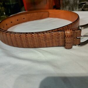 Trafalgar Woven Brown Men's Belt